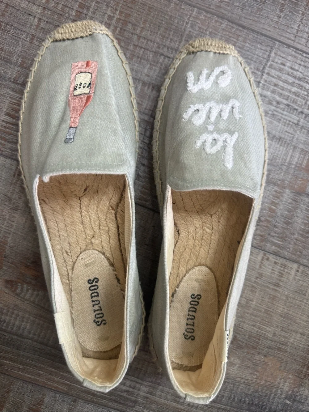 Soludos La Vie En Rose slipper Espadrilles sz9 Anthropologie
